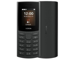 Nokia 105 Dual SIM, 4G, černá (2023), (CZ, SK, HU)