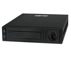 CHIEFTEC ATM-1322S-RD 1x 3,5" bay for 2x 2,5" HDD/SDD, RAID converter, SATA Backplane