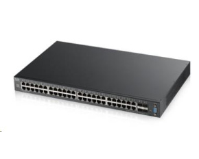 Zyxel XGS2210-52 52-port Managed L2+ Gigabit Switch, 48x gigabit RJ45, 4x 10GbE SFP+