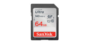 SanDisk SDXC karta Ultra 64GB (140MB/s)