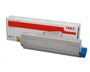 OKI Žlutý toner do C822 (7 300 stránek)