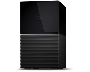 WD My Book Duo 20TB, Externí HDD, 2x USB 3.0, 1xUSB-C, RAID 0, 1, černá