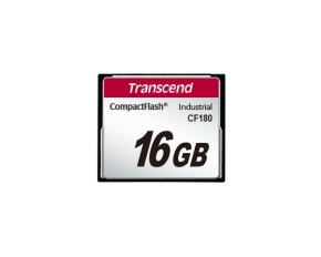 TRANSCEND CompactFlash Card CF180I, 512MB, SLC mode WD-15, Wide Temp.