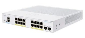 Cisco switch CBS350-16P-2G-UK (16xGbE,2xSFP,16xPoE+,120W,fanless) - REFRESH