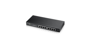 Zyxel GS1915-8 8-port Gigabit Web Smart switch, 8x gigabit RJ45, fanless