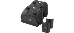 VENOM VS2881 Xbox Series S/X & One Black Twin Docking Station + 2 batteries