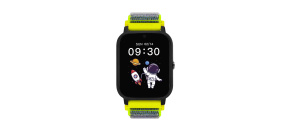 Garett Smartwatch Kids Tech 4G Green velcro