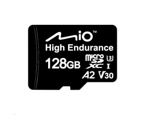 Mio 128 GB microSDXC, V30, U3, A2 paměťová karta