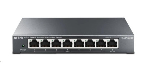 TP-Link Easy Smart switch RP108GE (7xGbE passive PoE-in, 1xGbE passive PoE-out)