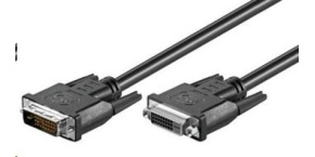 PREMIUMCORD DVI-D prodlužovací kabel,dual-link,DVI(24+1),MF, 3m