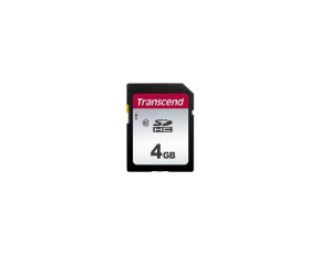 TRANSCEND SDHC karta 4GB 300S, Class 10 (R:20/W:10 MB/s)