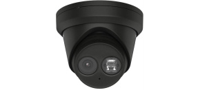 HIKVISION DS-2CD2343G2-IU/G(BLACK)(2.8mm) 4MPix IP Turret kamera; IR 30m, mikrofon, IP67, černá