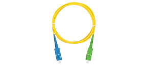 XtendLan simplexní patch kabel SM 9/125, OS2, SC-SC(APC), LS0H, 20m