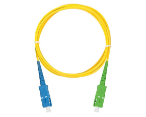 XtendLan simplexní patch kabel SM 9/125, OS2, SC-SC(APC), LS0H, 20m