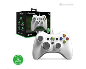 Hyperkin Xenon Wired Controller for Xbox Series|One/Win 11|10 (White) Licensed by Xbox