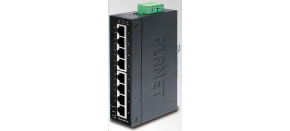 Planet switch IGS-801M, 8X 1000BASE-T, DIN, IP30, -10 AŽ 60°C, ESD+EFT DO 6KV, WEB/SNMP, VLAN, STP