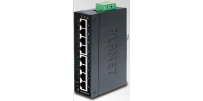 Planet switch IGS-801M, 8X 1000BASE-T, DIN, IP30, -10 AŽ 60°C, ESD+EFT DO 6KV, WEB/SNMP, VLAN, STP