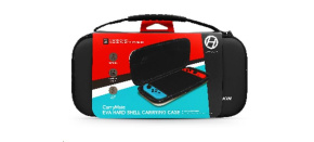 Hyperkin CarryMate EVA Nintendo Switch/OLED/Lite Hard Shell Case (Solid Black)