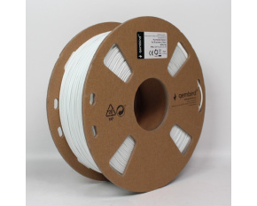 GEMBIRD Tisková struna (filament) PLA flexibilní, 1,75mm, 1kg, bílá