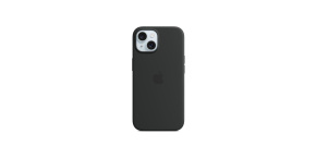 APPLE iPhone 15 Silicone Case with MagSafe - Black