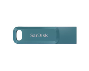 SanDisk Flash Disk 64GB Ultra Dual Drive Go, USB-C 3.2, Modrá