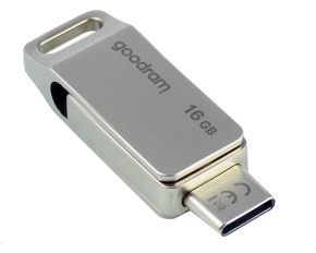 GOODRAM Flash Disk 16GB ODA3, USB 3.2, stříbrná