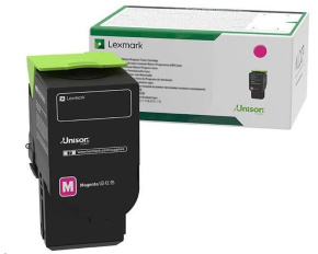 Lexmark purpurový Extra High cap. toner C242XM0 Return program pro pro C2425x,C2535x,MC2425x,MC2535x,MC2640x - 3 500 str