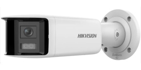 Hikvision DS-2CD2T47G2P-LSU/SL(2.8mm)(C), 4MPix IP ColorVu AcuSense panoramatická kamera; LED 40m, WDR 130dB, Audio