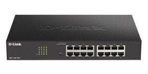 D-Link DGS-1100-16V2 16-Port Gigabit Smart Managed Switch, fanless