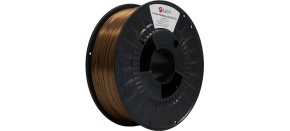 C-TECH Tisková struna (filament) PREMIUM LINE, Silk PLA, měď, 1,75mm, 1kg