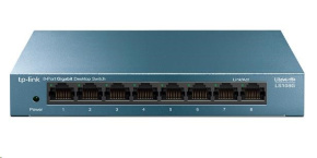 TP-Link LiteWave switch LS108G (8xGbE, fanless)