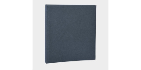 Focus Base Line Canvas Ringbinder Blue