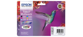 EPSON ink čer+bar CLARIA Stylus photo "Kolibřík" R265/ RX560/ R360 - multipack