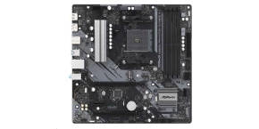 ASRock MB Sc AM4 A520M PHANTOM GAMING 4, AMD B520, 4xDDR4, 1xDP, 1xHDMI, mATX