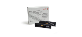 Xerox Black Toner pro Phaser 3020/3025 Dual pack (3000 str.)