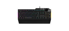 ASUS klávesnice TUF GAMING K1 (RA04), membránová, US, černá