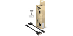 Club3D Adaptér pasivní HDMI na DVI-D Single Link (M/F), 22cm