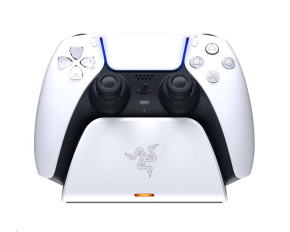 RAZER Univerzální rychlonabíjecí stojan, pro PlayStation 5, White