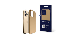 3mk Hardy Silicone MagCase pro Apple iPhone 13 Pro Max, Gold