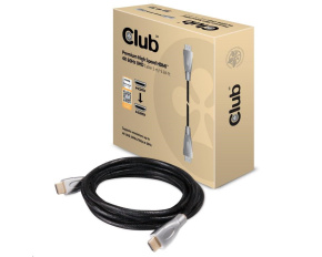 Club3D Kabel Certifikovaný HDMI Premium High Speed, HDMI 2.0 4K60Hz UHD, 3m