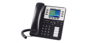 Grandstream GXP2130 (v2) [VoIP telefon - 3x SIP účet, HD audio, bluetooth, podpora headset, barevný LCD, 2x GLAN ]