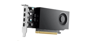 DELL NVIDIA RTX A1000 8 GB GDDR6 half height PCIe 4.0x8 4 mDP Graphics Card