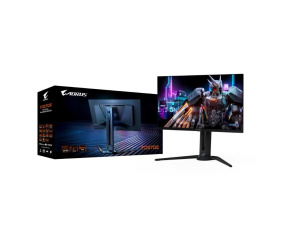 GIGABYTE LCD - 27" Gaming monitor AORUS FO27Q2, OLED, 2560 x 1440 QHD, 240Hz, 1.5M:1, 250cd/m2, 0.03ms, 2xHDMI, 1xDP