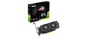 ASUS VGA NVIDIA GeForce RTX 3050 LP BRK 6G, 6G GDDR6, 1xDP, 1xHDMI, 1xDVI