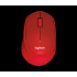 Logitech Wireless Mouse M330 Silent Plus, red