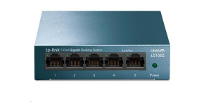 TP-Link LiteWave switch LS105G (5xGbE, fanless)