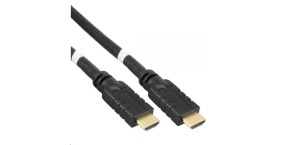 PREMIUMCORD Kabel HDMI High Speed with Ether.4K@60Hz, se zesilovačem, 7m, 3x stínění, M/M, zlacené kon.