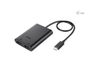 i-tec USB-C Dual 4K/60Hz (single 8K/30Hz) HDMI Video Adapter