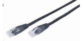 GEMBIRD kabel patchcord Cat5e UTP 3m, černý