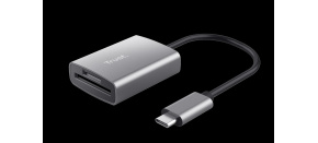 TRUST čtečka paměťových karet DALYX Fast, externí, USB-C, 8cm